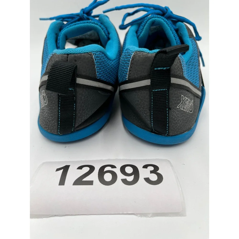 Xero Shoes Prio F190615W Running Sneakers Mens 12 Imperial Blue Black Lace Up